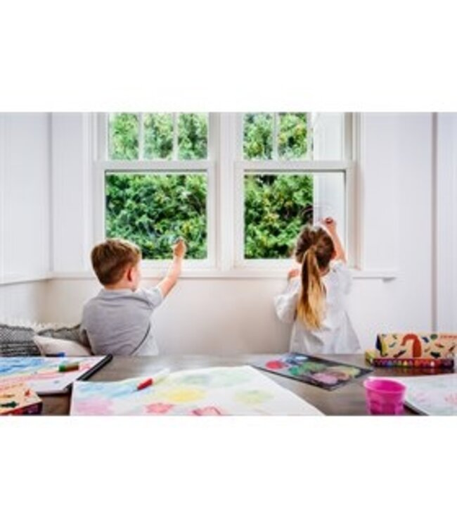 Kitpas Raamkrijt 6 Pastel Kleuren