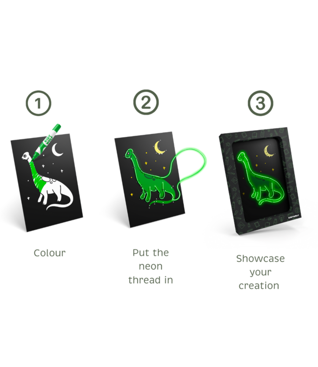 Kidywolf KidyNeon Dino