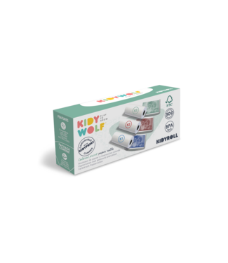 Kidywolf Kidyroll Gekleurd Papier
