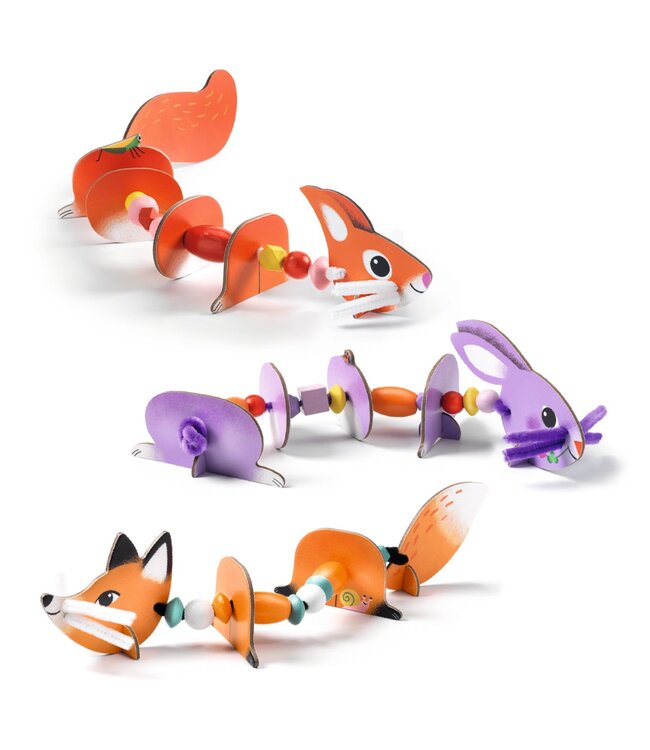 Djeco Rijgen Schattige Dieren