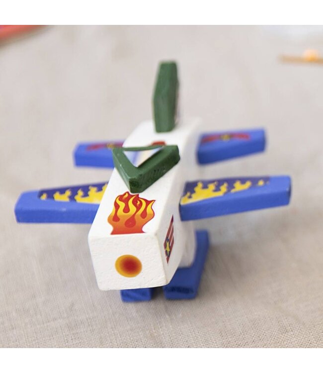 Creative Company Mini Hobbyset Schilderen Vliegtuig