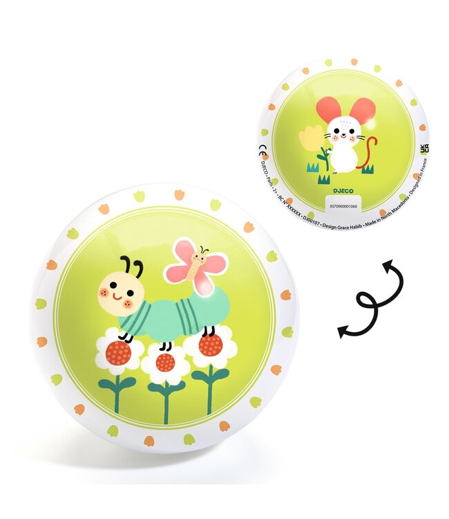 Djeco Lovely Bugs Ball 12cm