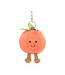 Jellycat Amuseables Peach Bag Charm
