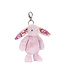 Jellycat Thistlepop Blossom Bunny Bag Charm