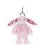 Jellycat Thistlepop Blossom Bunny Bag Charm