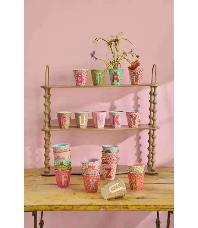 Rice Letter Beker Bloem V