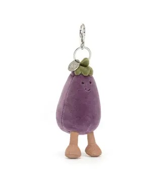 Jellycat Amuseables Aubergine Bag Charm