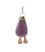 Jellycat Amuseables Aubergine Bag Charm