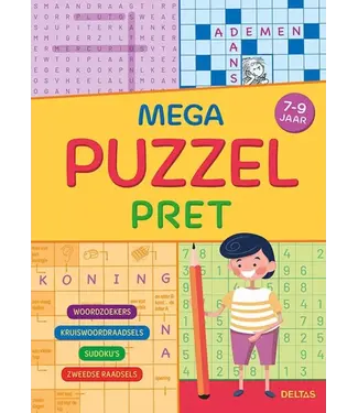 Deltas Mega Puzzelpret 7-9 Jaar