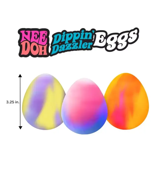 NeeDoh Dippin' Dazzler Eggs