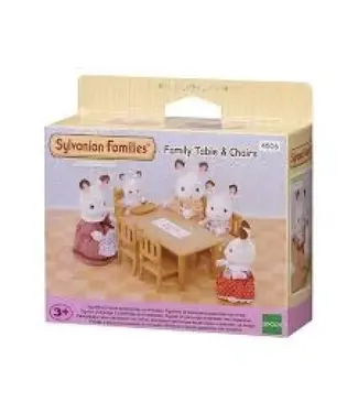 Sylvanian Families Eettafel En Stoelen