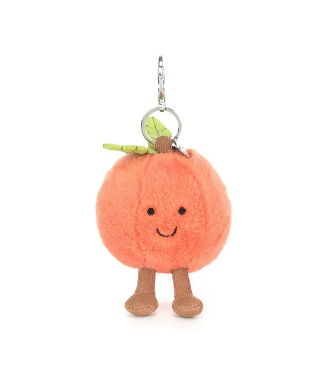 Jellycat Amuseables Peach Bag Charm