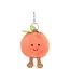 Jellycat Amuseables Peach Bag Charm