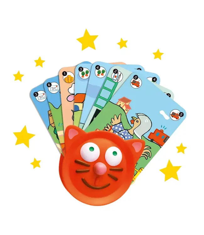 Djeco Kaartenhouder Kat