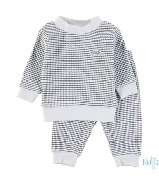 Feetje Feetje Wafelpyjama - Navy