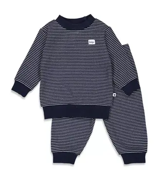 Feetje Feetje Wafelpyjama - Royal Blauw