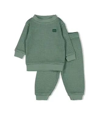Feetje Wafelpyjama - Sea Green