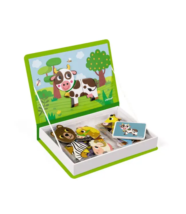 Janod Magneetboek Dieren