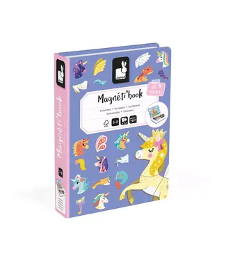 Janod Magneetboek Unicorn
