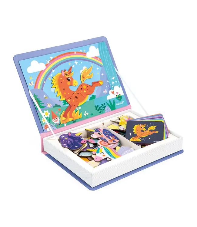 Janod Magneetboek Unicorn