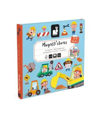 Janod Magneet Stories Bouwterrein