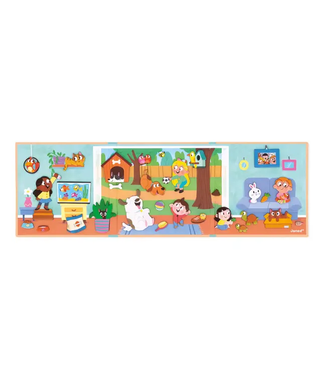 Janod Magneet Stories Huisdieren