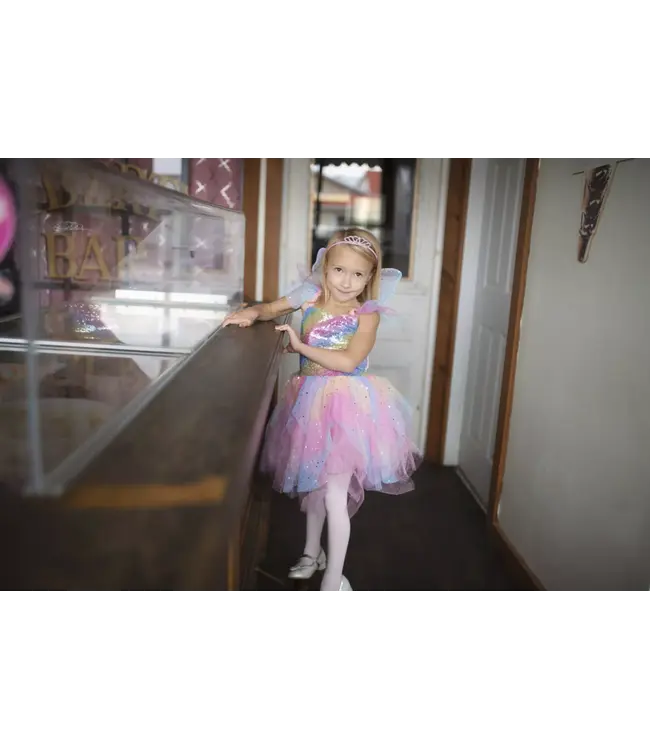 Great Pretenders Regenboog Jurk 3-4