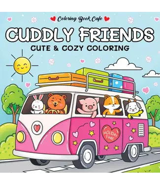 Rebo Cuddly Friends Cozy Kleurboek