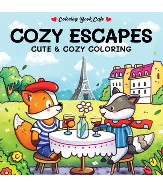 Rebo Cozy Escapes Cozy Kleurboek