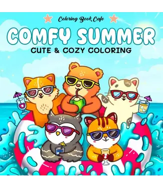 Rebo Comfy Summer Cozy Kleurboek