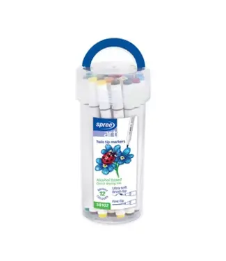 Twin Alcoholmarkers 12