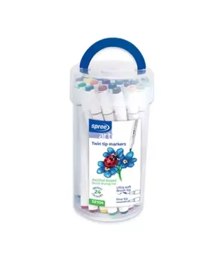 Twin Alcoholmarkers 24