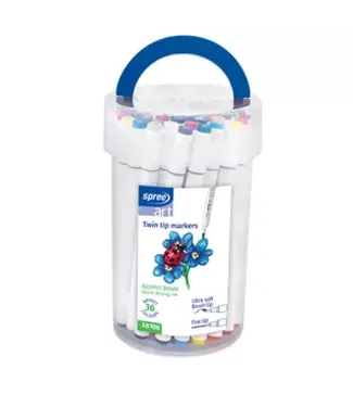 Twin Alcoholmarkers 36