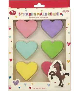 Spiegelburg Stoepkrijt Hartjes