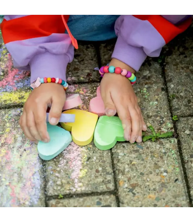 Spiegelburg Stoepkrijt Hartjes