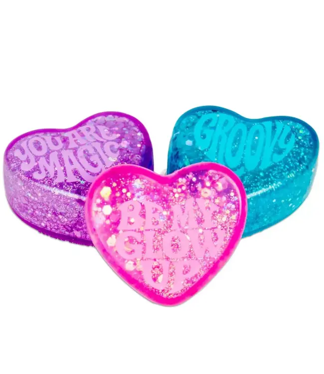 NeeDoh Teenie Sparkle Hearts