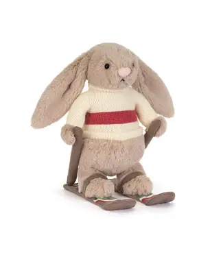 Jellycat Bashful Bunny Gold Medal Ski Outfit