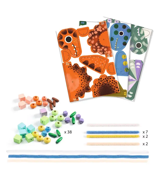 Djeco Dino´s Rijgen