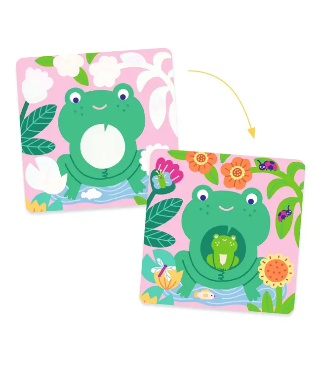 Djeco Kleuren met Water Babydieren