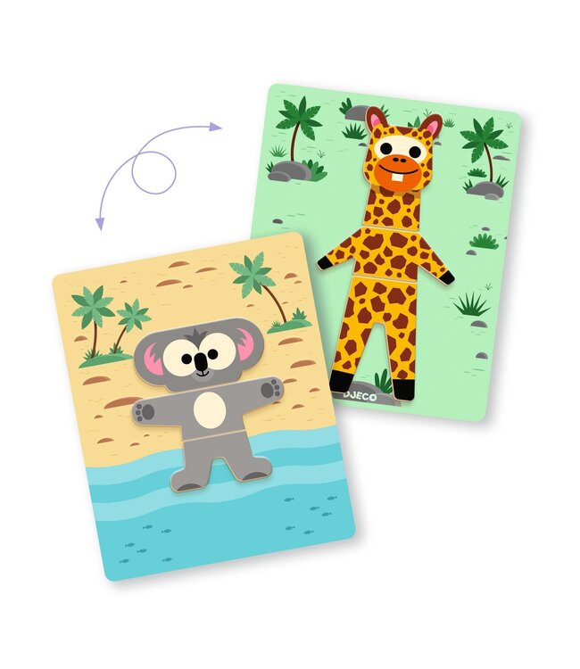 Djeco Magneten Box Mix´n´Match