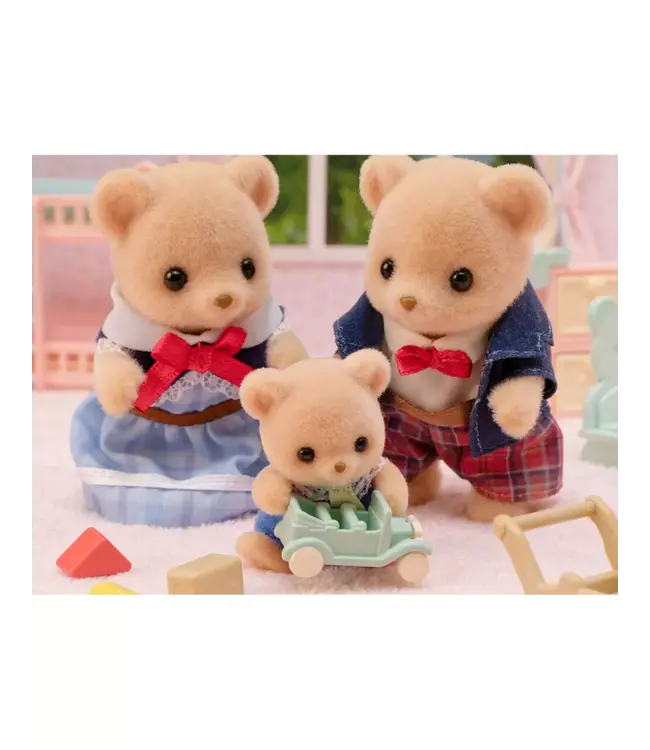 Sylvanian Families Biscuit Bear Family