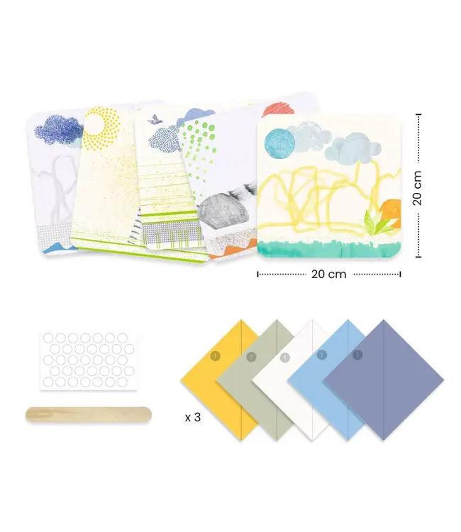 Djeco Papierfiguren Dieren