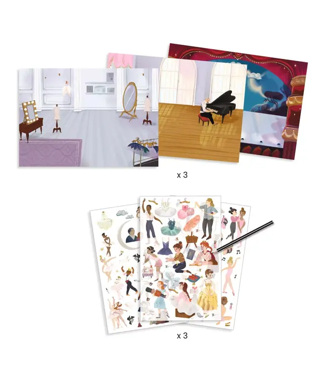 Djeco Decal Ballet