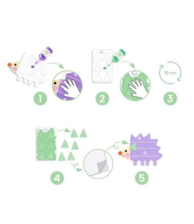 Djeco Magische Vingerverf