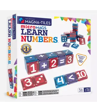 MAGNA-TILES Micromags Learn Numbers