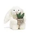 Jellycat Cream Bunny with Plant