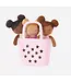 Lullababy  3 Badpoppen Mandje Roze