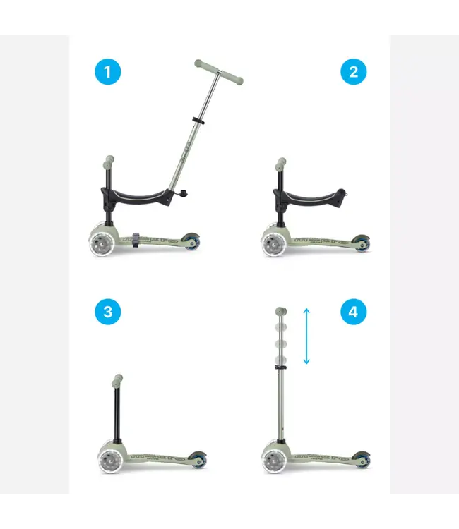 Micro-Step Mini 2 Grow 4 In 1 Groen