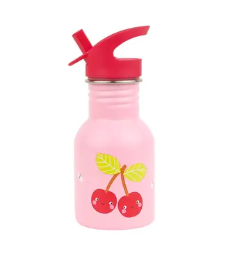 ALLC Kleine RVS drinkfles: Vrolijke kersen