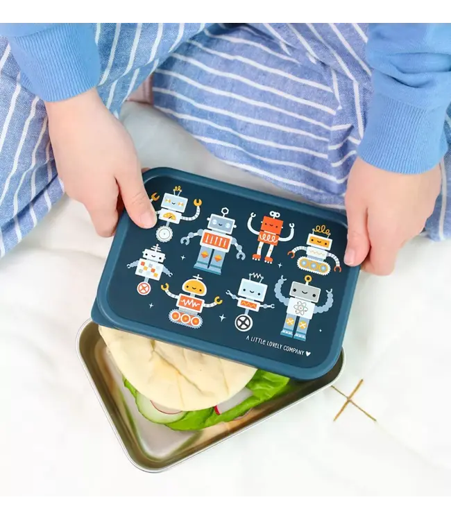 ALLC RVS lunch box: Robots